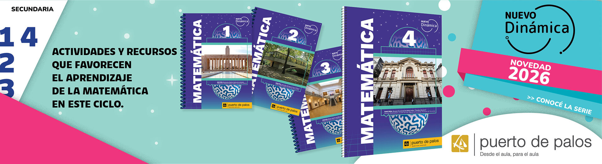Nuevo Dinámica Matemática 1, 2, 3 y 4 - Apertura